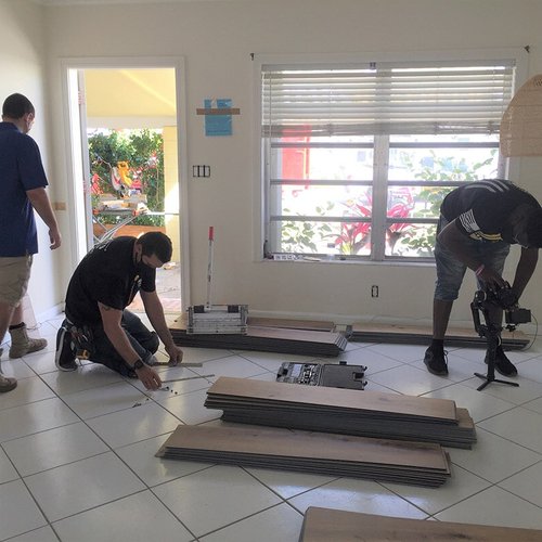 New flooring job by Jason's Carpet & Tile in Margate, and Port St. Lucie FL
