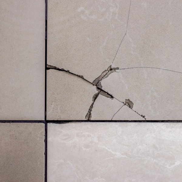Tile Floors with Water Damage