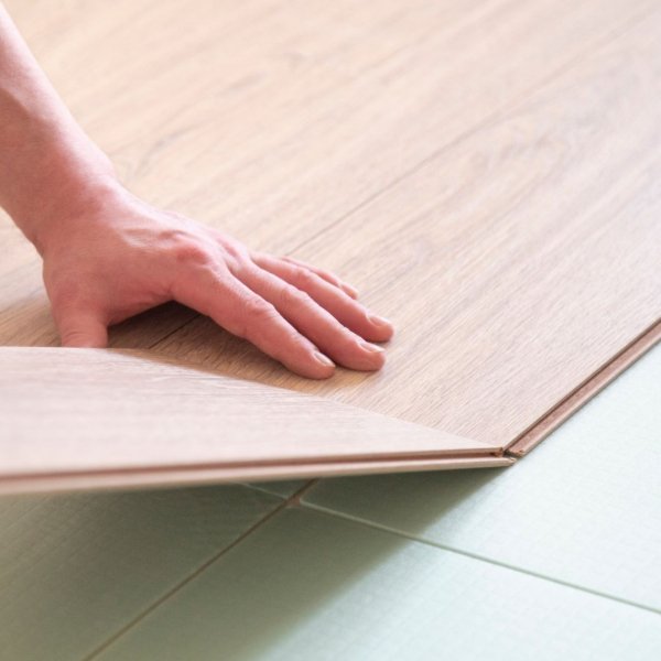 Professional vinyl flooring installation